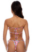 Luli Fama Ocean Drive Euphoria Multiway Scrunched Cup Bandeau